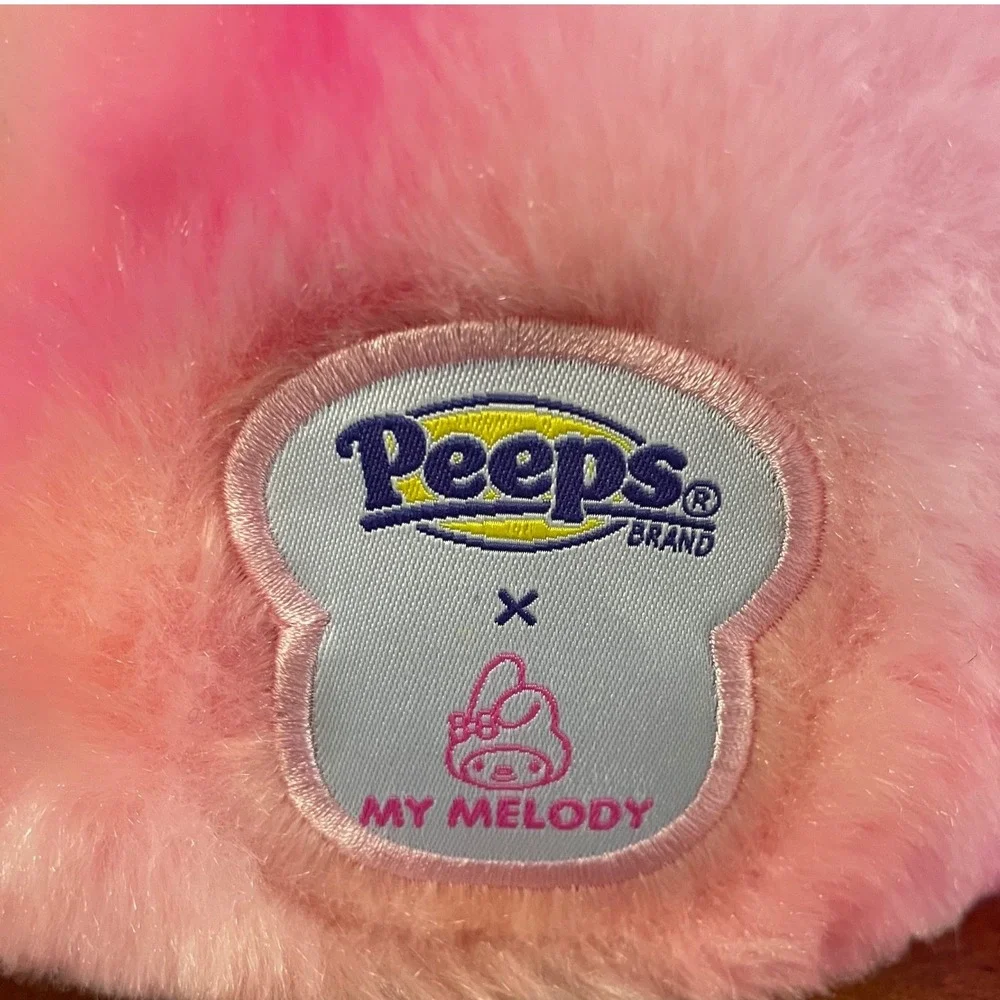 NEW Peeps My Melody Plush Easter Basket Hello Kitty & Friends Pink Bunny NWT‎